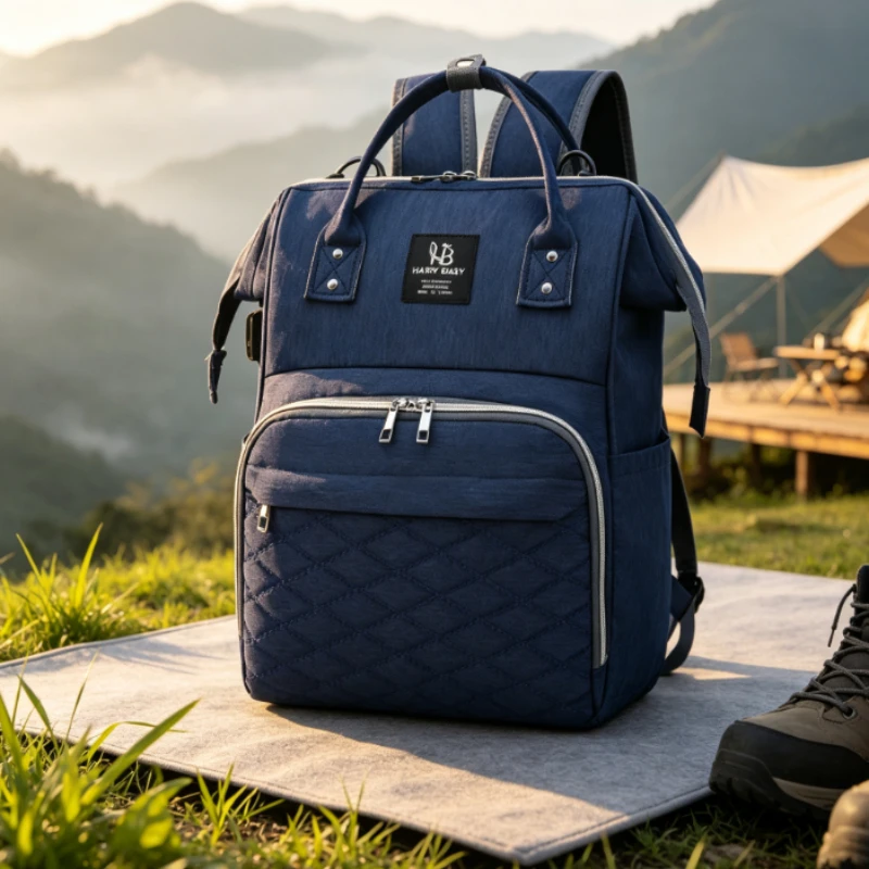 diaper-backpack-large-capacity-multifunctional-with-changing-mat-hanging-stroller-organizer-for-mom-and-baby-traveling