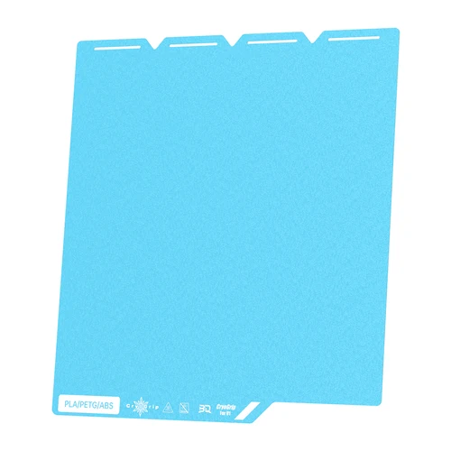 Imagen 2 del producto Placa Fría CryoGrip Pro de BIGTREETECH, Lámina de Acero para Efecto Escarcha/Glaciar, Compatible con Snapmaker U1 y Elegoo Centauri Carbon