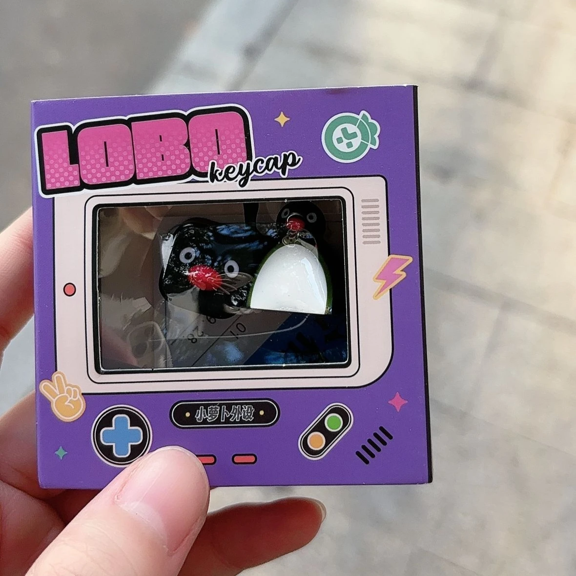 คีย์แคปเรซิ่นรูปเพนกวินการ์ตูนสัตว์อนิเมะ สำหรับตกแต่งคีย์บอร์ดแบบกลไก  แบบเปลี่ยนได้ รุ่น Esc Oem