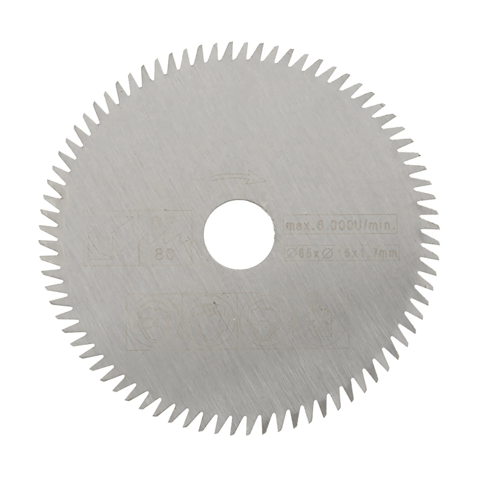 5Pcs 85mm Inner Diameter 15mm Mini Carbide Circular Saw Blade Cutting Disc Circular Saw Blade For Cutting Tool