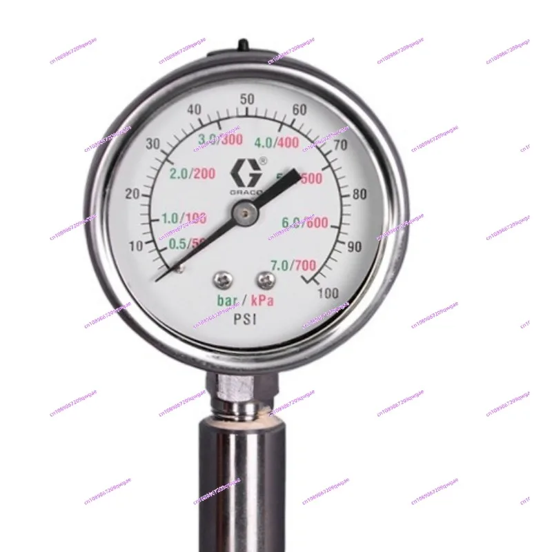 

236770 Stainless Steel Back Pressure Valve, Manual Control Valve for Water-Based Paint Pressure Regulation