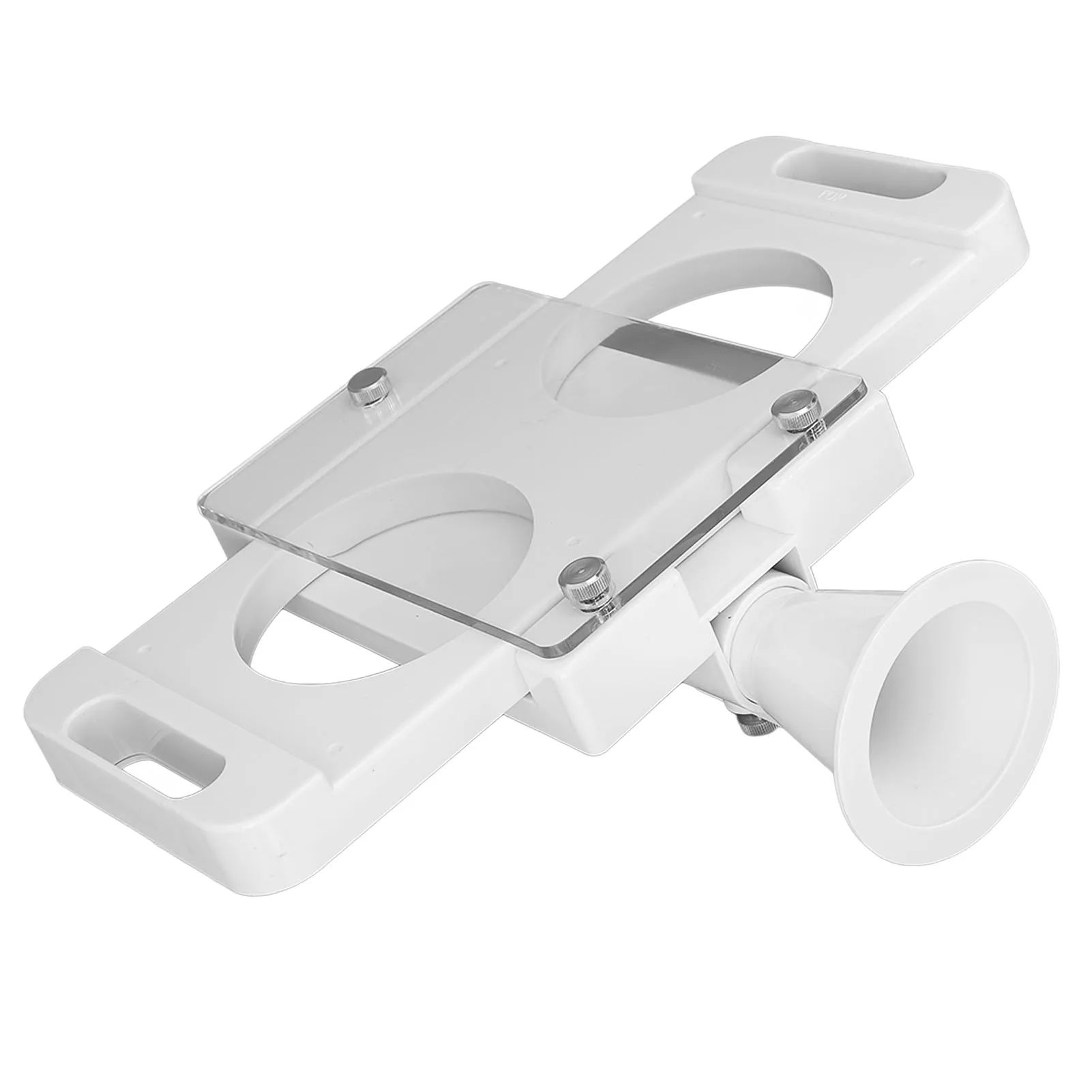 

Hamburger Press Patty Maker Practical ABS 2 Holes Hamburger Pressing Mould Maker Smooth for Sausage Filler