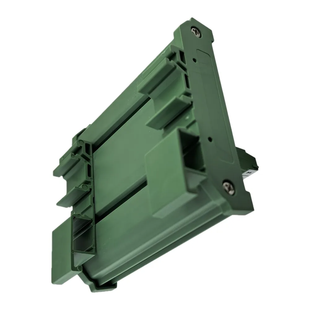 SCSI 20 Pin Terminal Block PA66 Copper Green For PLC Industrial Motor DIN Rail Mount Secure Signal Transmission Connector