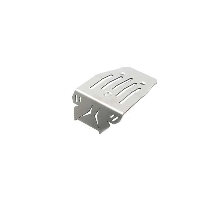 

YSUN-Stainless Steel Chassis Armor Front Rear Protector Skid Plate For 1/10 Arrma VORTEKS Big Rock RC Car Upgrade Parts
