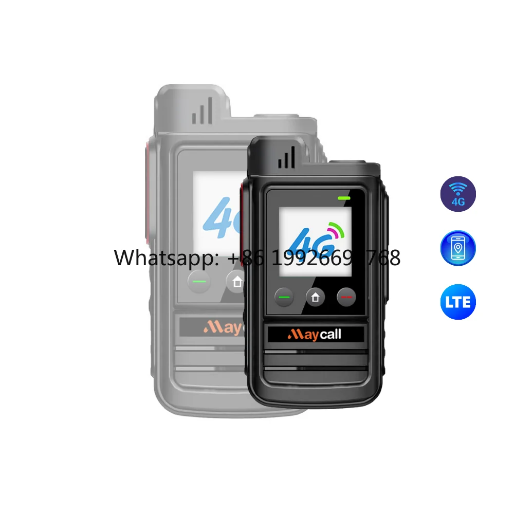 

Professional Wifi Android Rugged Walkie Talkie DMR Global PTT Ham Two Way POC for Radio UHF/VHF Public Network Portable LTE 4G