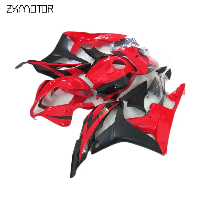 New Injection Motorcycle Fairing kits for Honda CBR600RR F5 2007 2008 red black fairings set cbr 600 rr f5 07 08 09