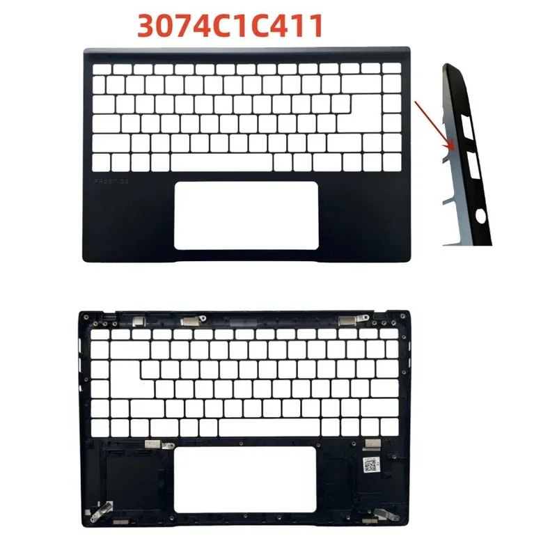Replacement 95%New For MSI Prestige 14 MS-14C1 MS-14C2 MS-14C4 P14 Upper Case Palmrest Cover