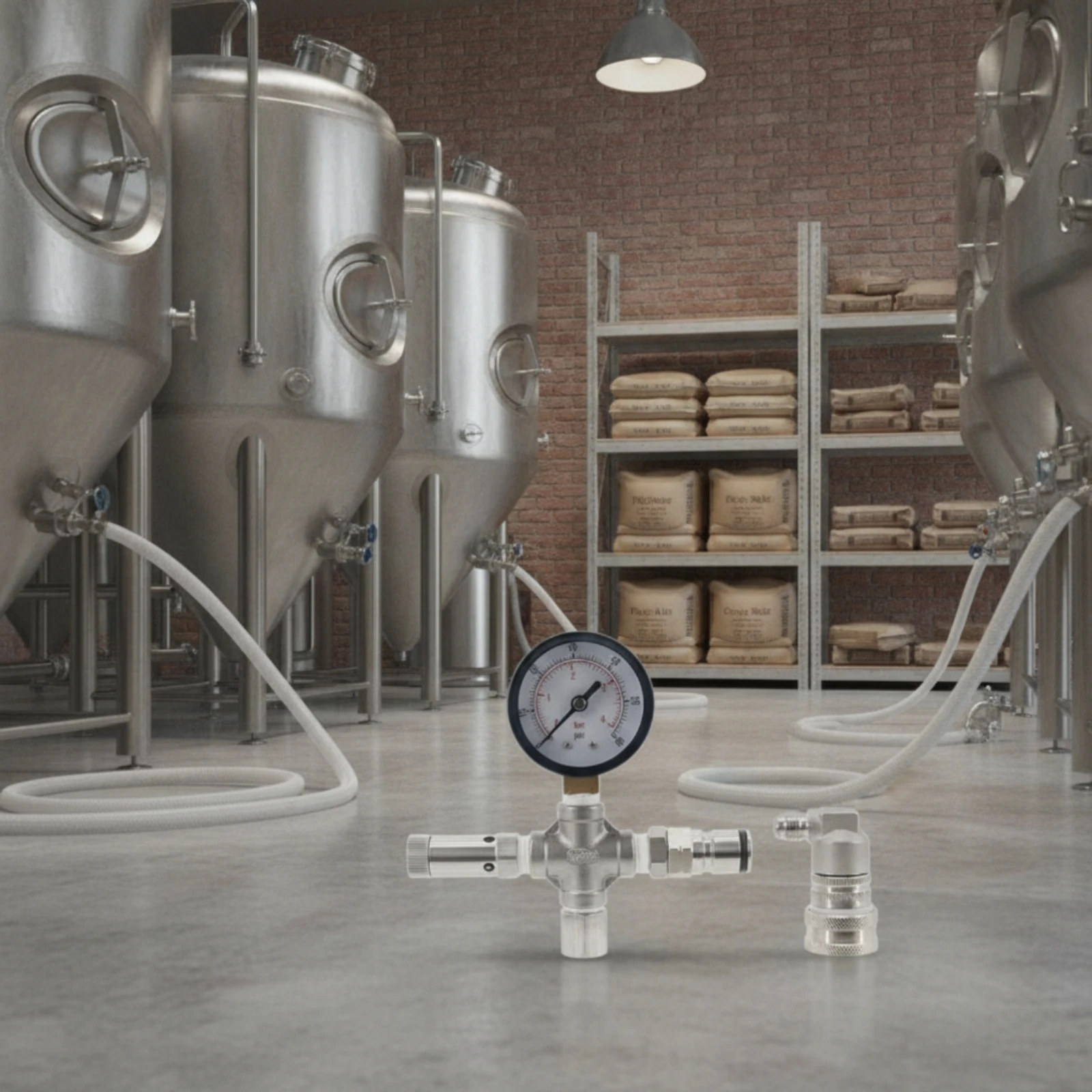 Fermenter to Keg Transfer Kit Closed-Loop Hardware for Homebrewers, Kegging, Homebrewing