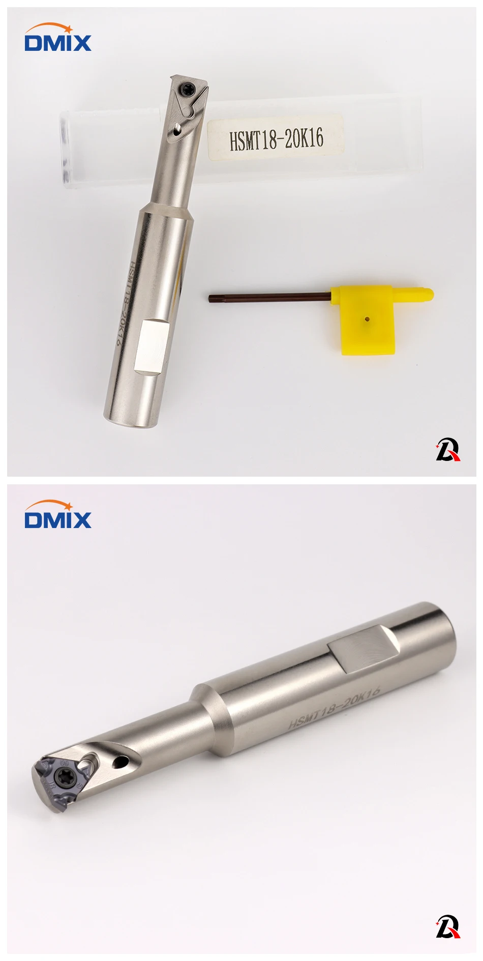 DMIX HSMT-Serie Gewindefräser Schaft CNC-Nutenfräser Einfachzahnfräser Schaft 16IR 22IR – Detail 7