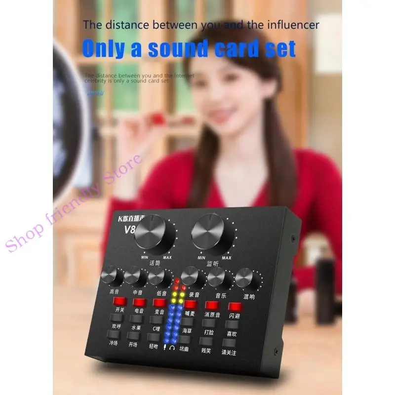 

594A Mixer Sound Board Console Desk System for Most Music APP