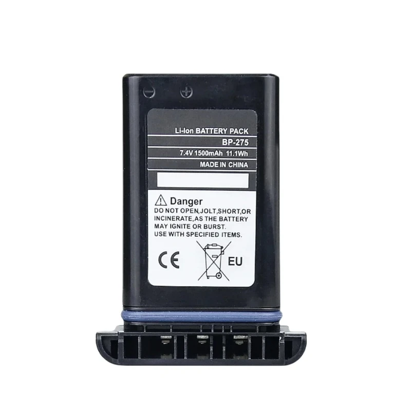 7.4v 1500mah para ibm IC-M91D IC-M92D portátil rádio bidirecional BP-275 bateria recarregável de íon de lítio