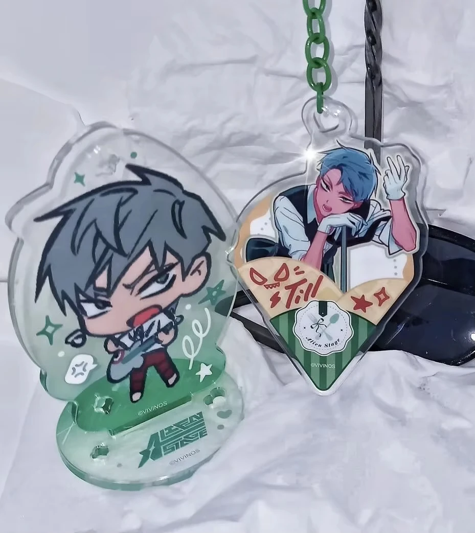 Anime Alien Stage Ivan&Till Q-Version Acrylic Stand Model Plate Cartoon Character Standee Desktop Ornament Cosplay Props