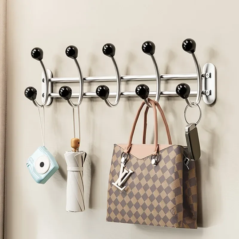 

Entrance Hall Wall Coat Racks Portable Backpack Cap Scarf Clothes Organizer Hangers Bedroom Organizadores De Ropa Room Decorate