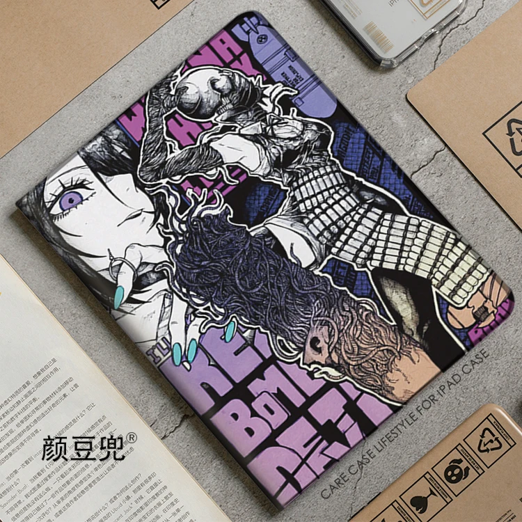 Reze Bom レゼ Anime Chainsaw Man iPad 10.2 9th Air 2 3 Mini 6 5 Case Luxury Silicone Pro 13 12.9 11 10.5 inch iPad Air 6 5 4 view 2