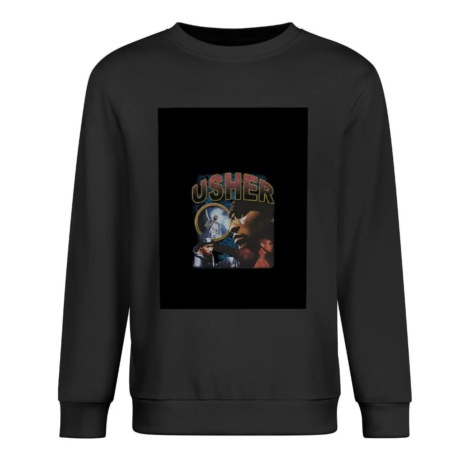 

Usher 90s Vintage Pullover men wear autumn clothes for men men's clothing men's sweatshirts
