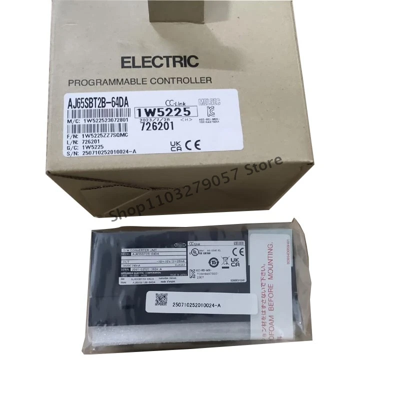 

1PCS AJ65SBT2B-64DA PLC Module AJ65SBT2B64DA