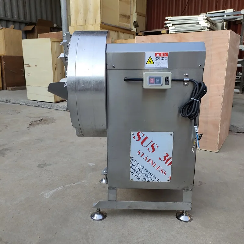 ماكينة تقطيع البطاطس المقلية التجارية الأوتوماتيكية، ماكينة تقطيع البصل والزنجبيل والخيزران