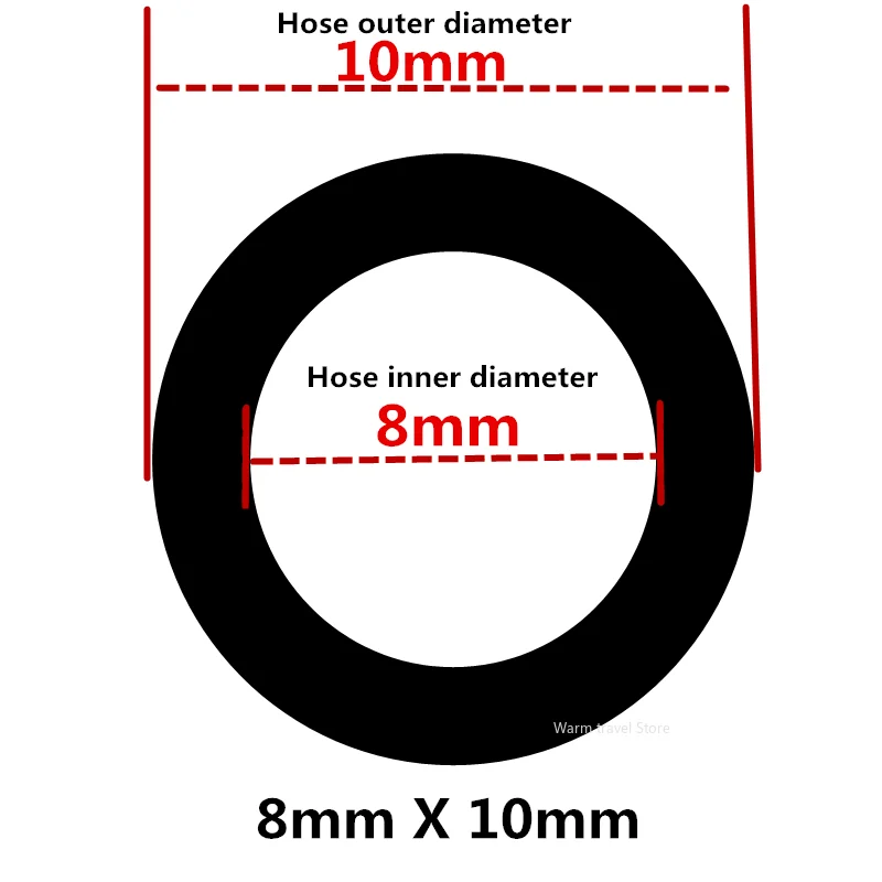 PVC tubo de água transparente, tubulação do aquário, bomba mangueira, jardim mangueira, 3mm, 4mm, 5mm, 6mm, 7mm, 8mm, 9mm, 10mm, 12 milímetros, 14