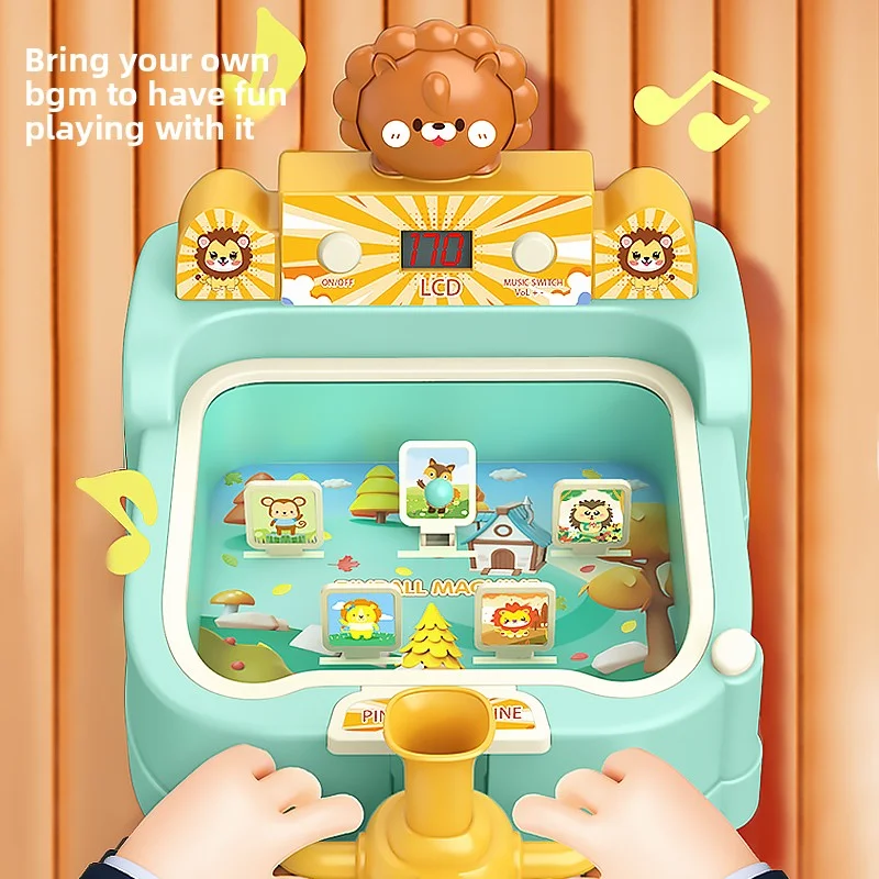 لعبة ألغاز كرة والدبابيس للأطفال، لعبة ألغاز كهربائية، لعبة تدريب تركيز على الوالدين والطفل #3