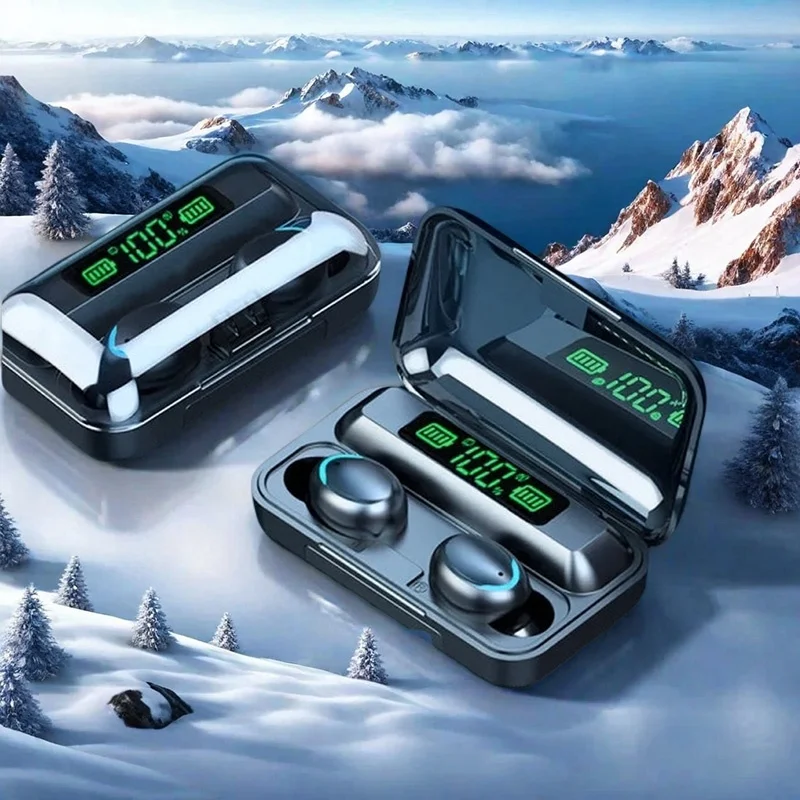 Sports Wireless Earphone Bluetooth Stereo Headphone Noise Reduction Waterproof Headset With Mic For iPhone Samsung Xiaomi Huawei