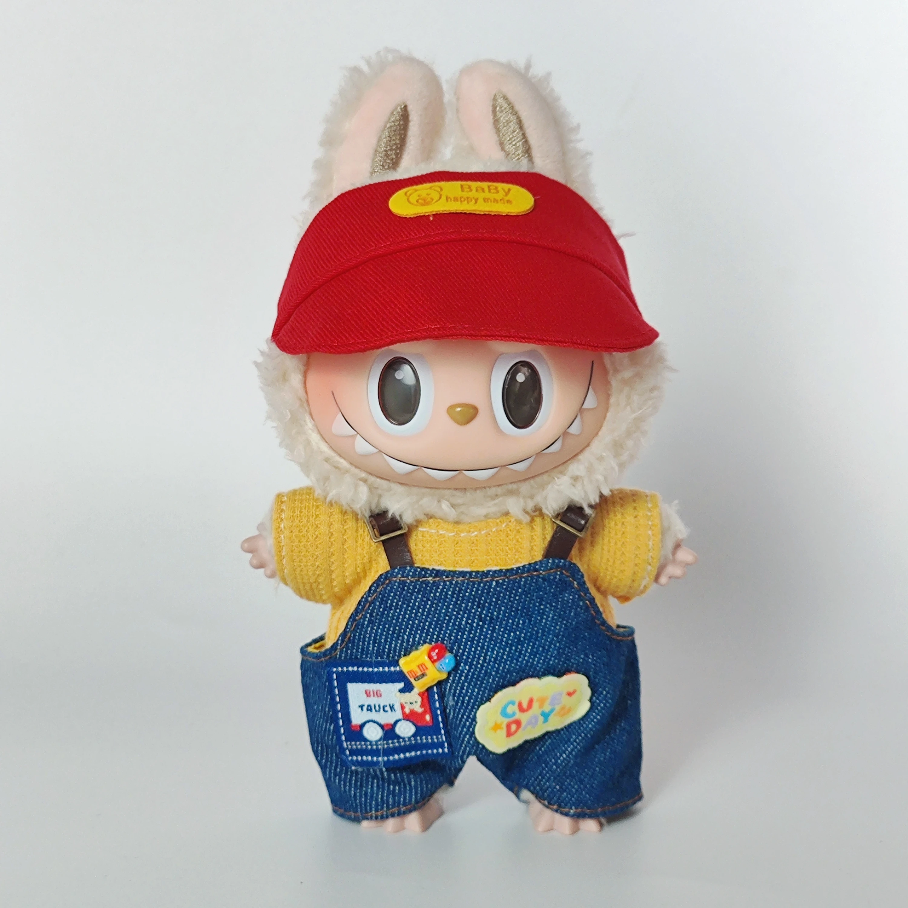 Одежда для кукол Labubu 17 см, толстовки, одежда для кукол, толстовки с капюшоном, аксессуары для кукол, милые украшения, маленькая одежда