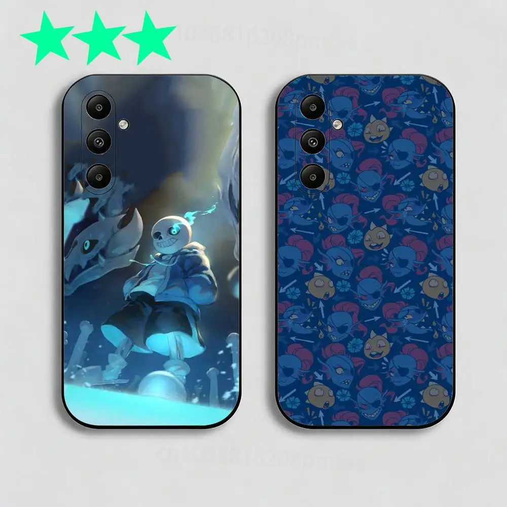 Game U-Undertale-es Phone Case for Samsung Galaxy A73,23,53,33,24,72,22,52,32,54,A34 Soft Cover