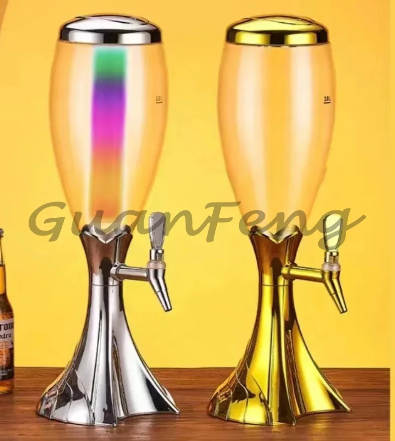 New self-service bar beverage machine outdoor party equipment with wine dispenser beer tower juice dispenser