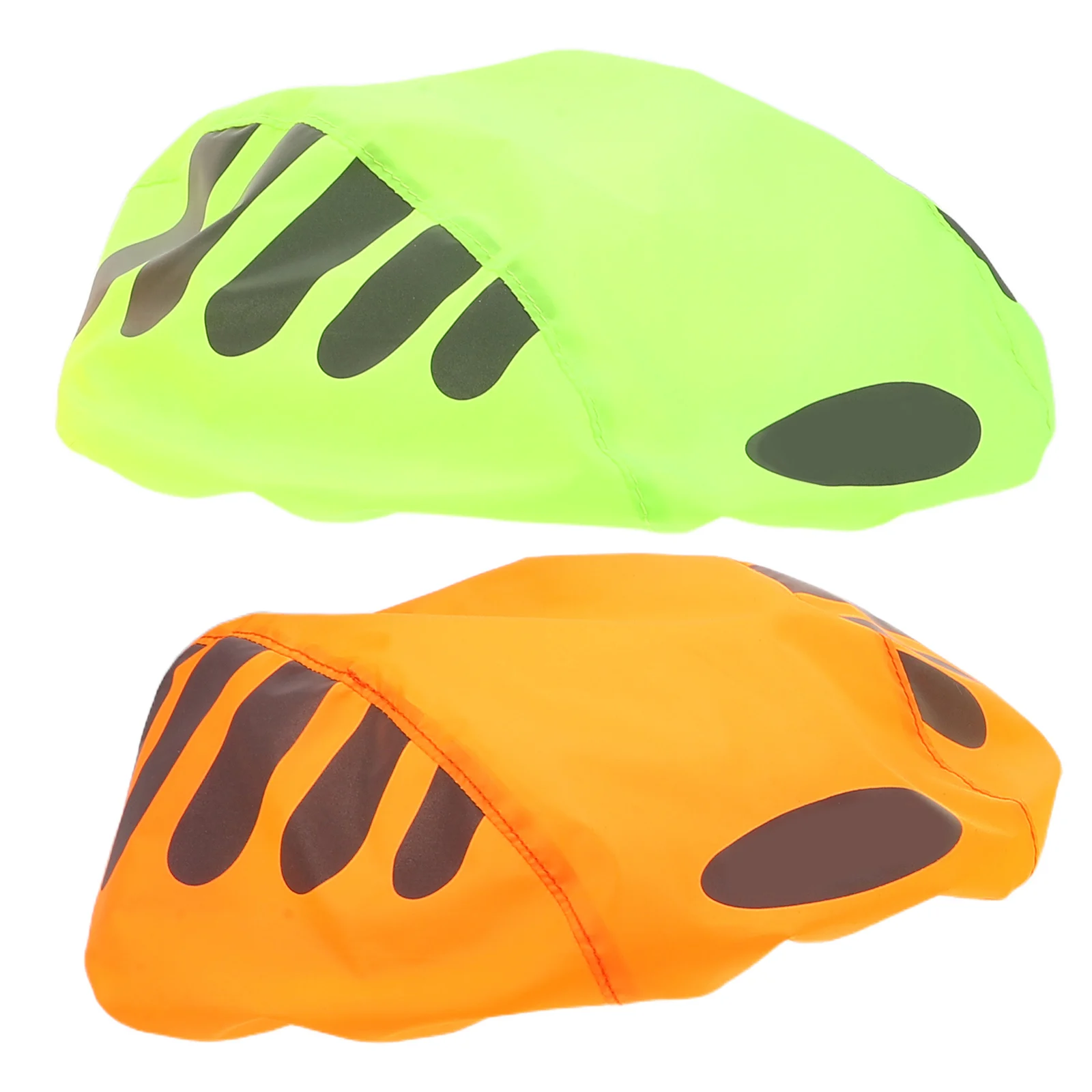 

2pcs Cover Cycling Waterproof Rain Protection Reflective Strip High Visibility Bike Hard Hat Motorcycle Accessories