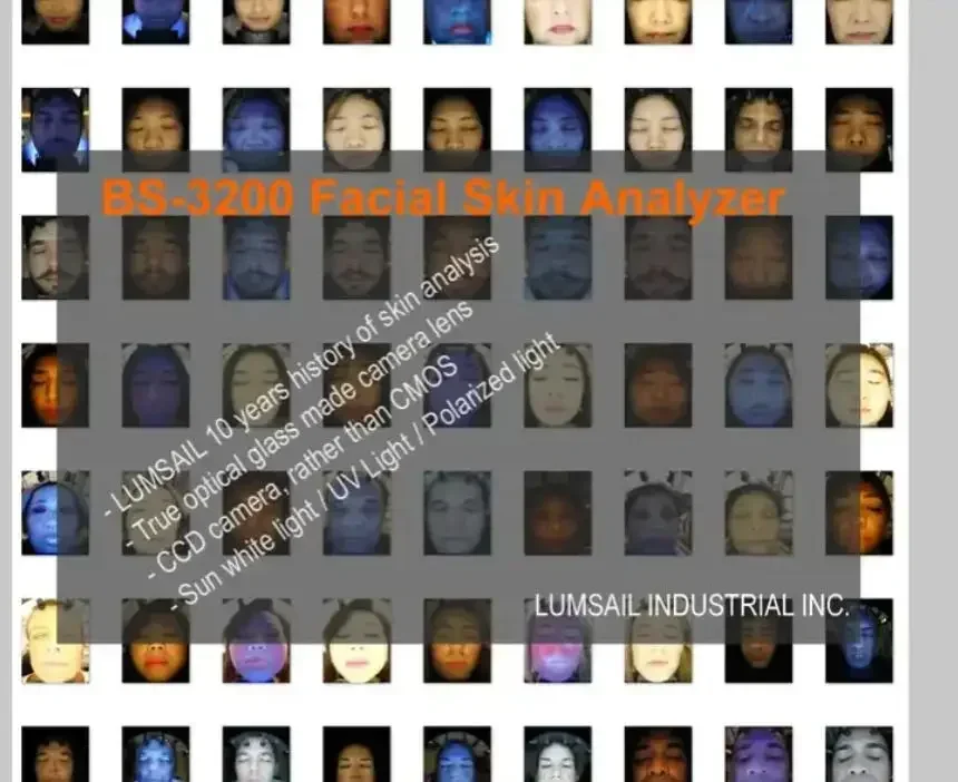 Good technology Facial Skin Analyzer Machine With 8 Spectrums 3D Facial Analysis Device