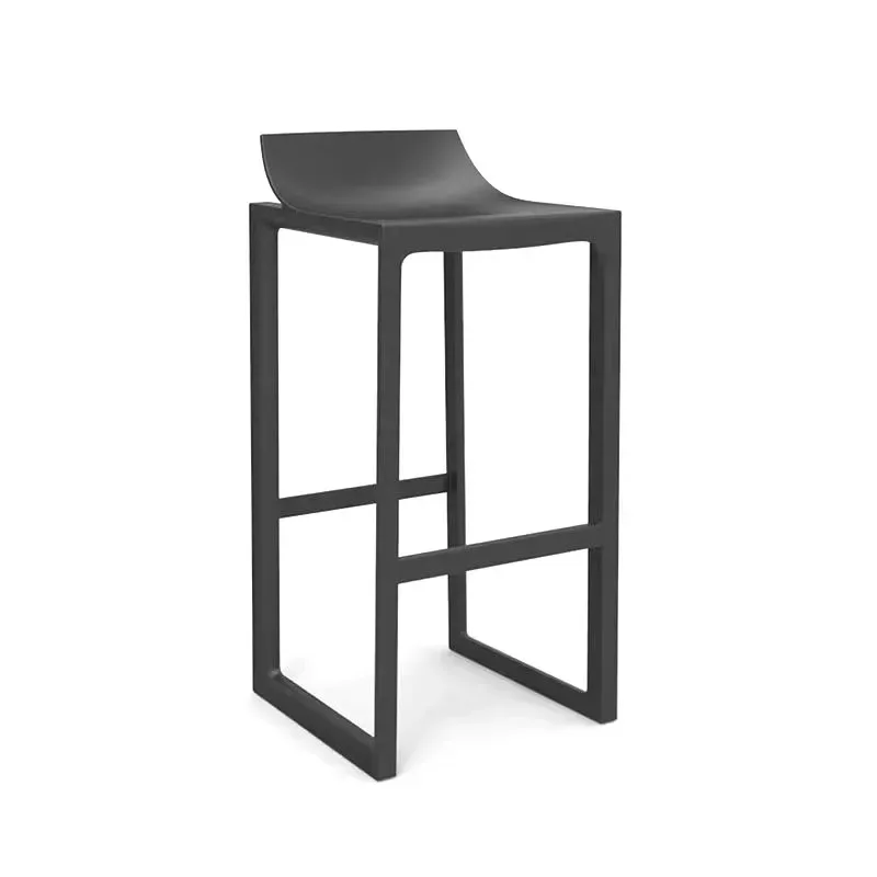 

Commercial Unique Modern Kitchen High Bar Italian Style Black Bar Stools Stools Cheap Sturdy Table Banqueta High End Furniture