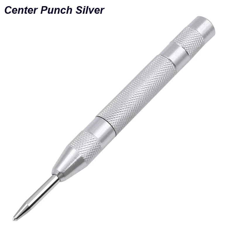 Auto Center Puncher Hole Marker Hout Metaal Staal Veerbelasting Kerner Boor Locator Heavy Duty Punch Timmerwerk Automatisch handgereedschap