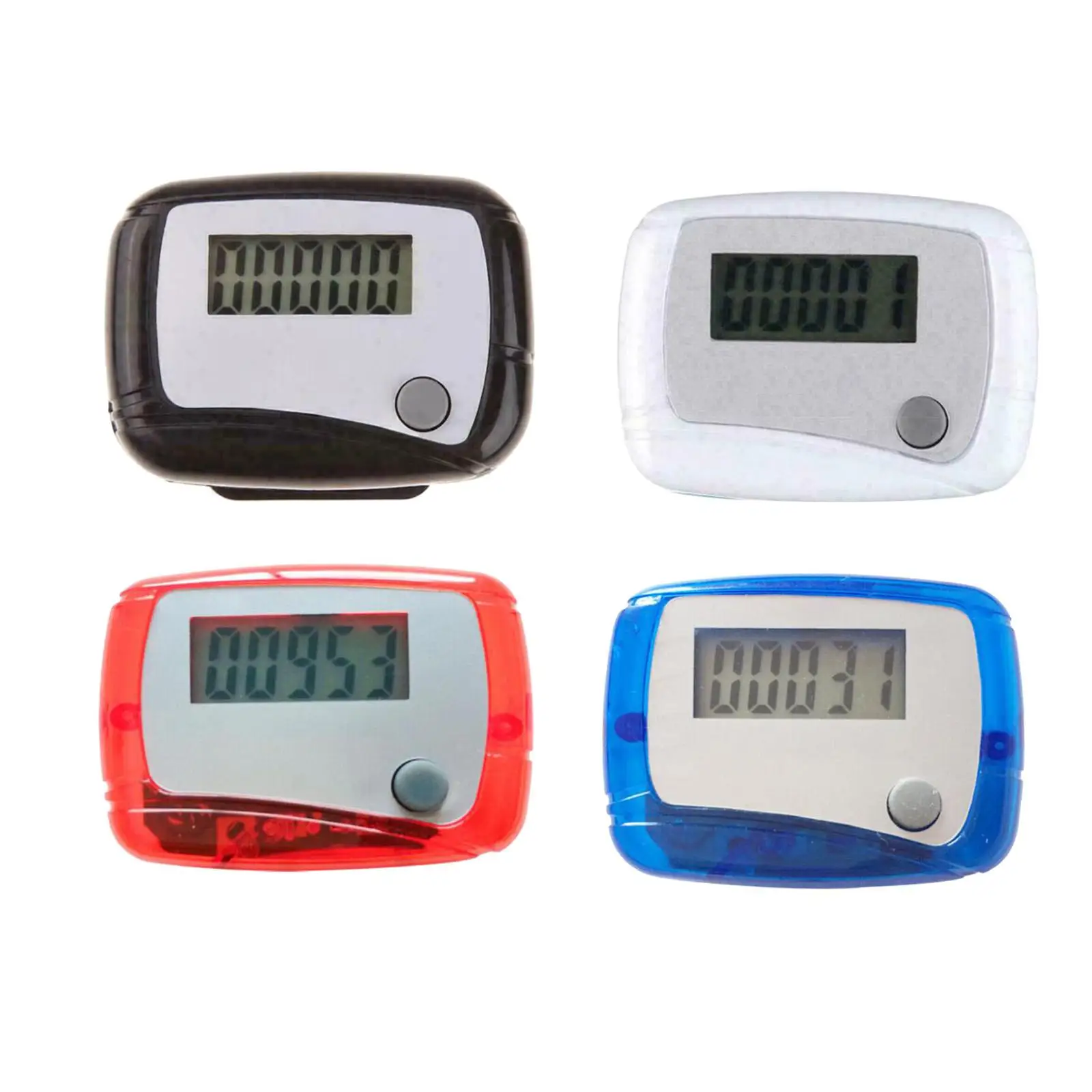 Pedometer Step Walking Tracker with Calorie and Distance Measurement Digital Activity Monitor for Fitness
