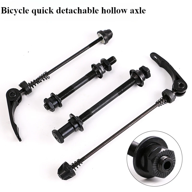 

Mountain/road bike quick release pole shaft hollow front and rear axis shaft core flower drum accessories