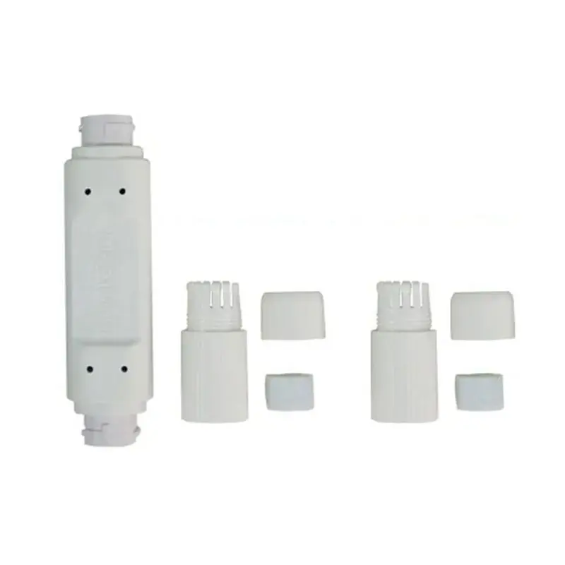 Stylish-2X 1 In 1 Out POE Repeater Network Extender Outdoor Waterproof 250M Extension One In Two Output 48V Poe Switch view 2