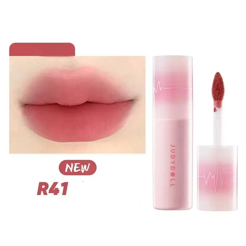 Judydoll matte Milch Lippen schlamm matt glatt seidig flüssig Lippenstift wasserdicht nackt langlebig leicht zu tragen Lip gloss Make-up