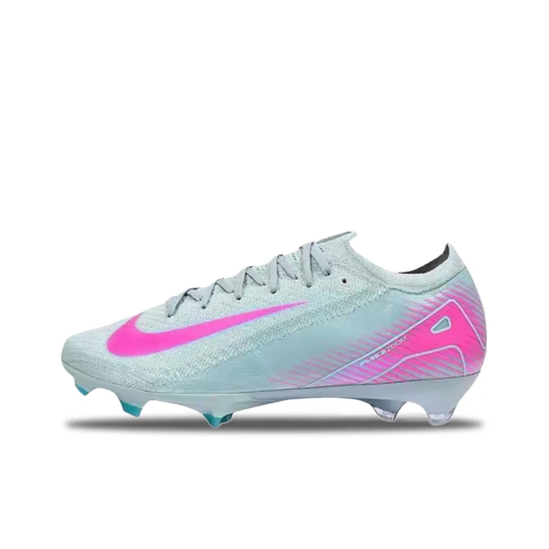 Nike Mercurial Vapor 16 Elite: Comfortable, High-End, Versatile Grass-Field Soccer Cleats for Men in Blue and Pink FQ1457-301