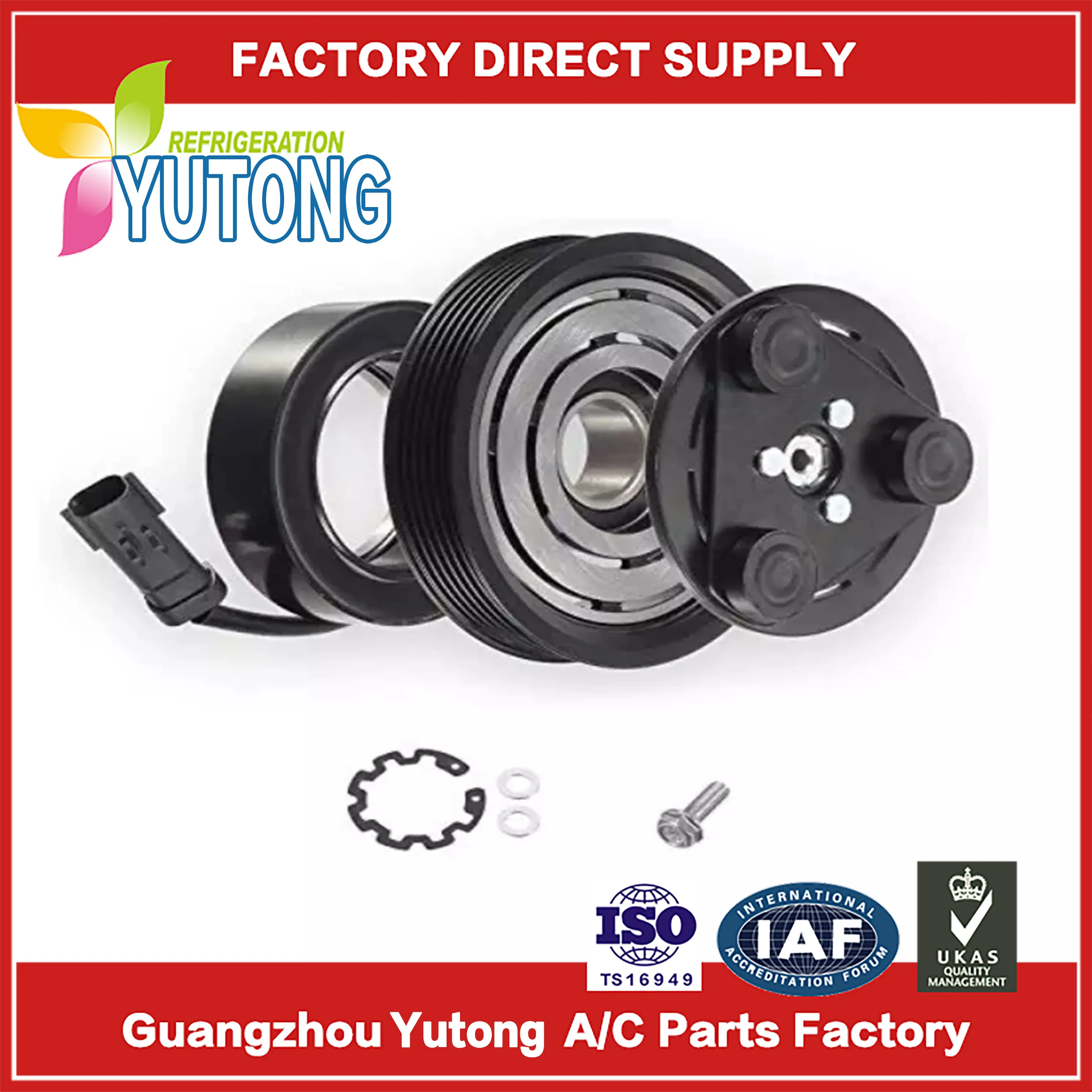 

55111400AB 55111400AD 55111400AE 55111406AD 2007-2008 Air Conditioning HS18 Compressor Clutch For Dodge Nitro