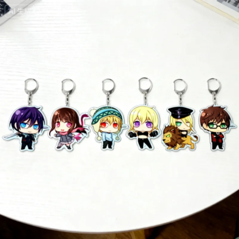 Noragami Charm Anime Acrylic CollectionGifts Cosplay Characters 6CM Stand Model Ornament Accessories Goods