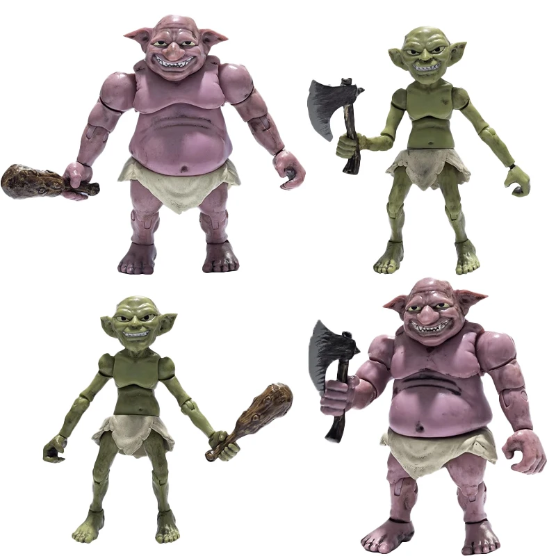 

TOYS CABIN Goblin Jointed Action Figure Goblin Ornament Doll Gacha Random One Blind Box Toy Surprise Toy