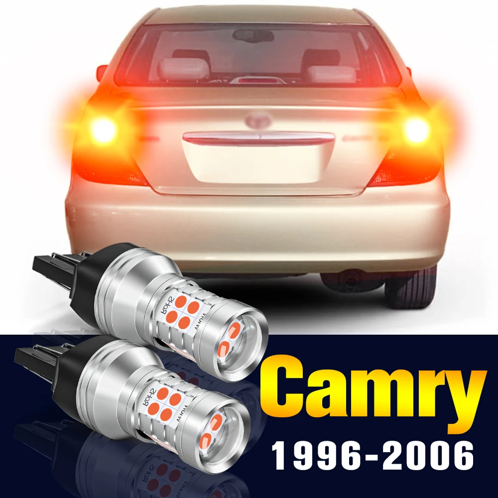 

2 светодиодный т. светодиодные лампы для стоп-сигнасветильник для Toyota Camry V2 V3 1996-2006 1997 1998 1999 2000 2001 2002 2003 2004 2005 аксессуары