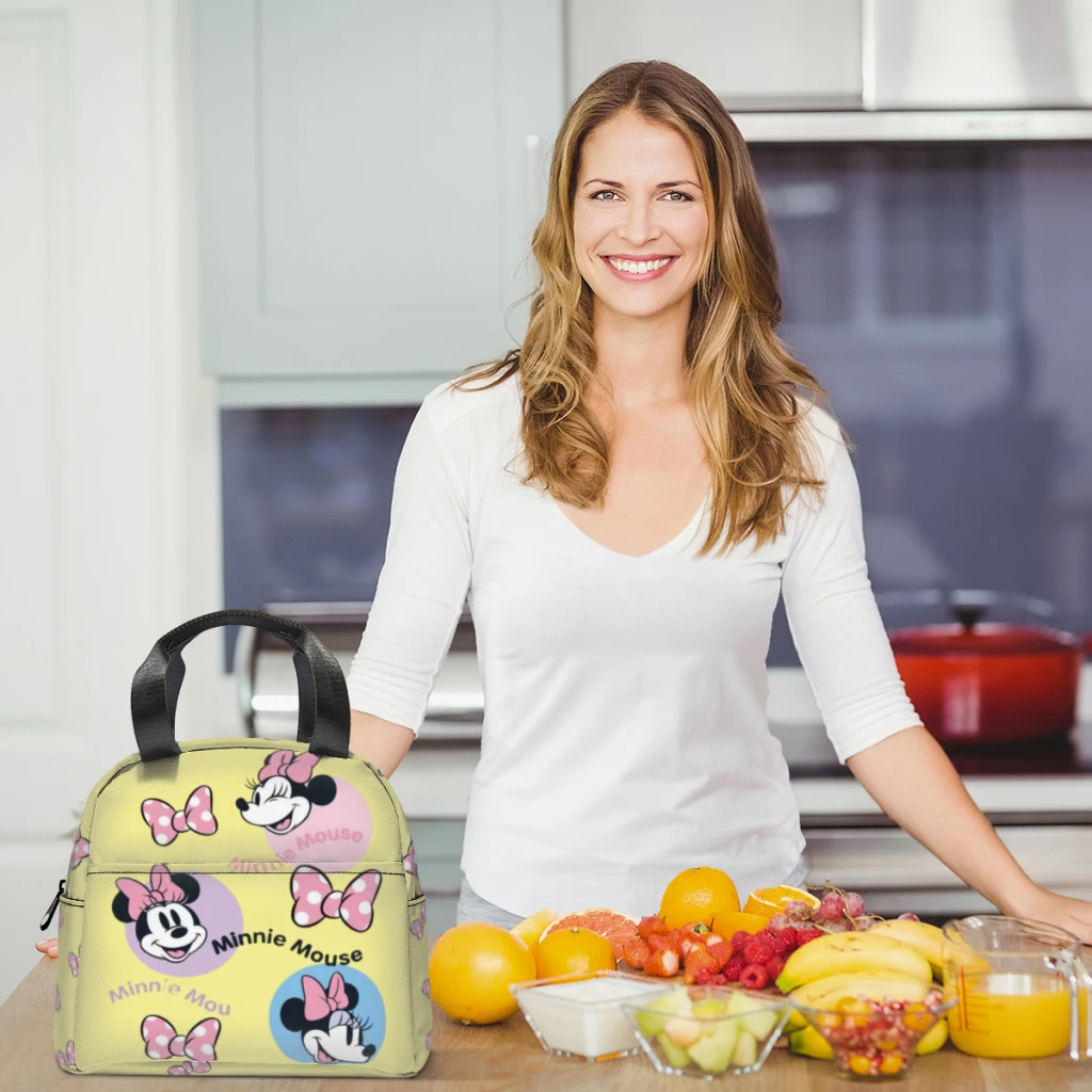 حقيبة تبريد حرارية معزولة بالماوس من Mkey ، حقيبة غداء ، تخزين الطعام والمشروبات ، أكياس تخييم ونزهي مانعة للتسرب ، صندوق تبريد خارجي #6