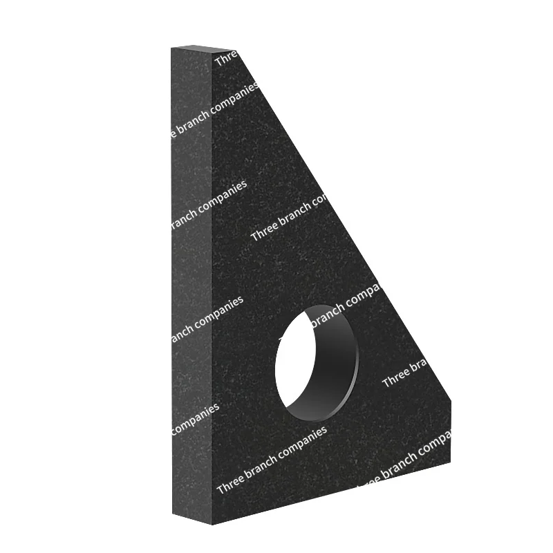 Three-Volume Marble L-Square High-Precision Granite Triangular Trapezoid L-Square Straight Square Box Ruler 00 Grade