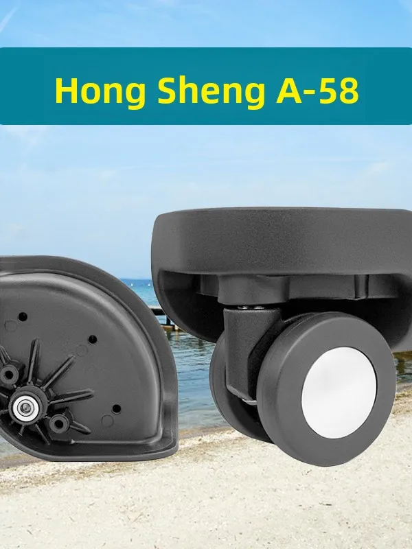 Universal Wheel for Luggage Suitcase Wheels Glide Wheel Run Wheel Pulling Rod Bag Wheel Travel Luggage Accessories