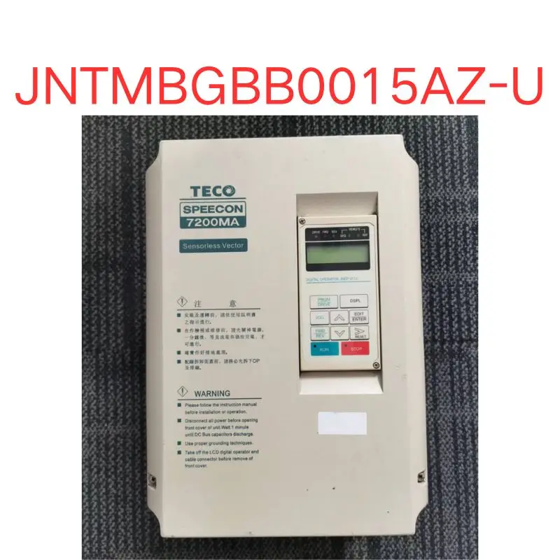 

Used JNTMGBB0015AZ-U inverter 11KW/15KW 380V Test OK Fast Shipping