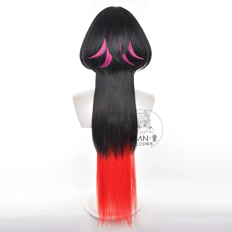 Zenless Zone Zero Jane Doe cosplay wig criminal investigation special mixed gradient scalp top Halloween gift