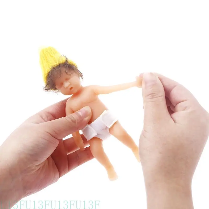 Reborn UF Realistic Infant Gifts Infant Bed Nap Newborn Baby Toy Real Looking for Doll Infant Accompany Toys with Accessori