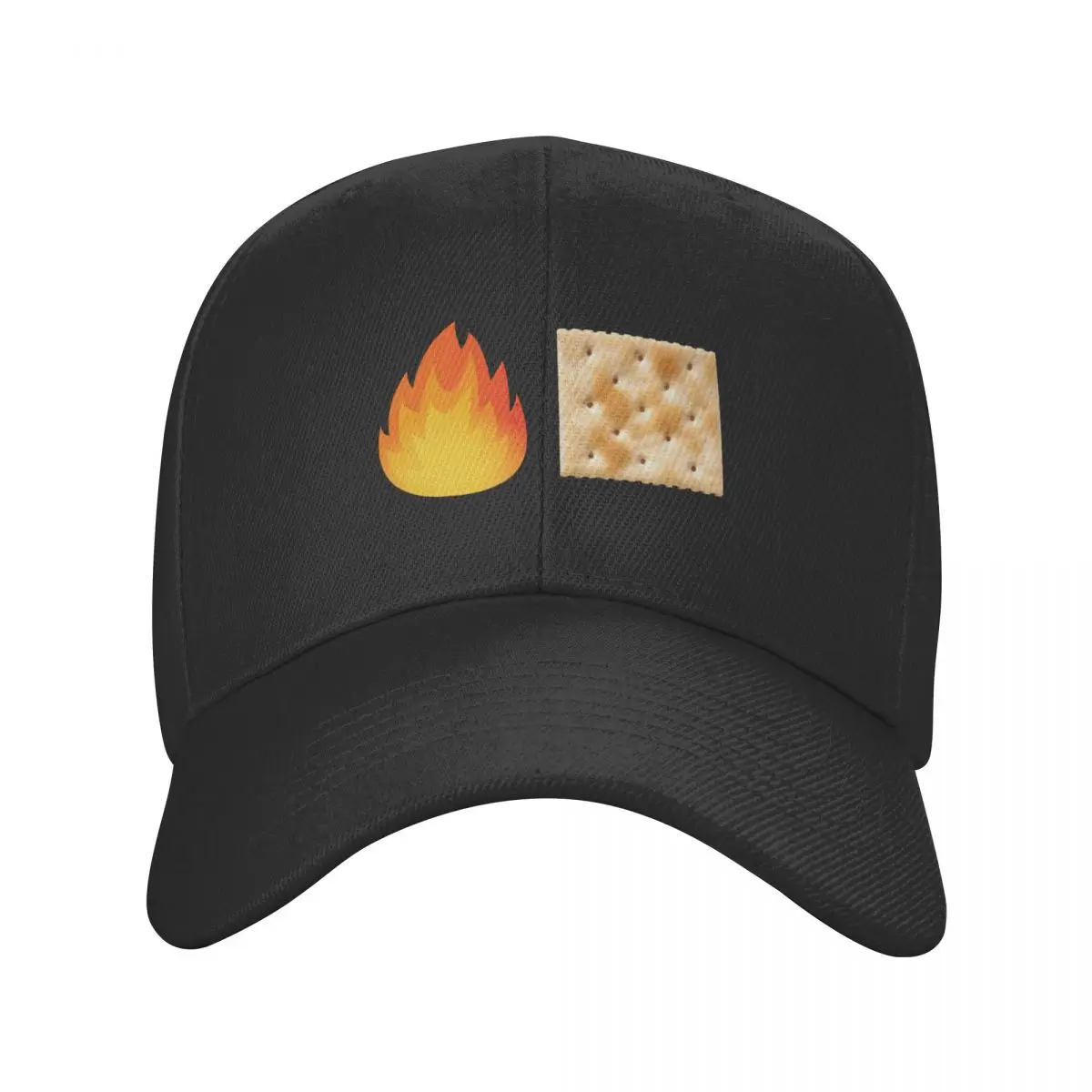 Fire + Cracker Baseball Cap Sunscreen Kids Hat Hip Hop Hats Man Women's