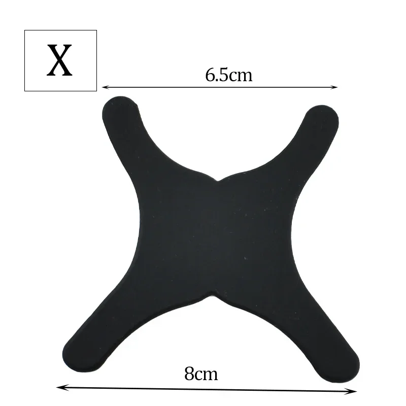 تقويم الأسنان خلفية سوداء لوحة الخد عن طريق الفم مرنة سيليكون الفولاذ المقاوم للصدأ صورة صورة لوحة التباين أدوات طبيب الأسنان #3