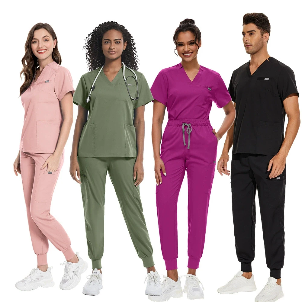 

High Quality Medical Scrubs Elastic Scrubs Nurse Uniform Pants Medical Accessories Uniforms Women Surgical Gowns Mens Scrubs