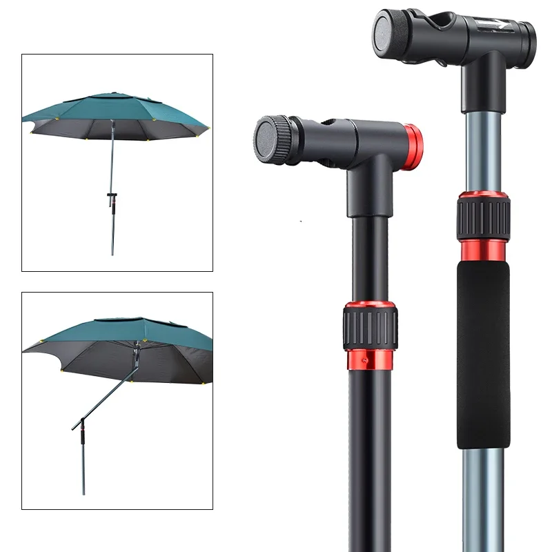 Fishing sun umbrella beach umbrella universal adjustable pole Multi-directional connectors Fishing umbrella accessories